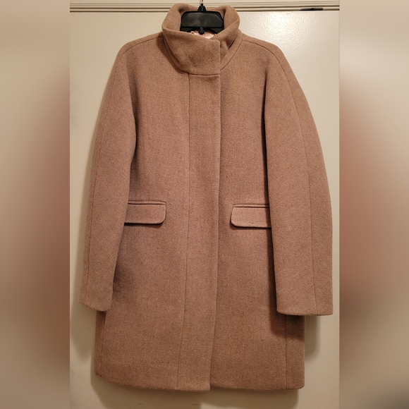NEW with Tags!  J.Crew Cocoon Coat in Italian Stadium-Cloth (2022 collection). - Picture 6 of 11